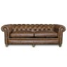Alexander & James Abraham Junior 3.5 Seater Sofa Satchel Leather
