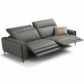 Egoitaliano Gary Electric Reclining 4 Seater Sofa With 2 Electric Recliners Leather Category B