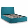 Frida Double (135cm) Ottoman Bedstead Fabric Teal