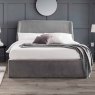 Frida Double (135cm) Ottoman Bedstead Fabric Grey Lifestyle