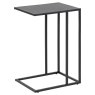 Seaford Square Sofa/Side Table Black Ash