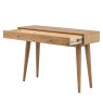Jenson 1 Drawer Console Table Light Oak Drawer Open