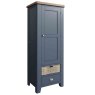 Hayley Single Larder Unit Midnight Blue