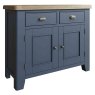 Hayley Narrow 2 Door & 2 Drawer Sideboard Midnight Blue