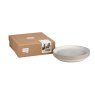 Denby Kiln 4 Piece Medium Plate Set Box