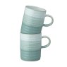 Kiln Green 2 Piece Ridge Mug Set