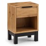 Bali 1 Drawer Bedside Locker Oak