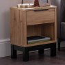 Bali 1 Drawer Bedside Locker Oak Lifestyle