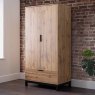 Bali Double Wardrobe With 1 Drawer Oak Lifestyle