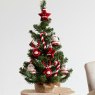 2ft/60cm Imperial Mini Christmas Tree With Red Decorations Indoor