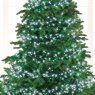 1128 Bulbs LED Cluster Lights Cool White On Tree
