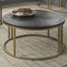 Chevron Coffee Table Peppercorn Oak Lifestyle