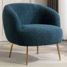 Bergerac Armchair Fabric Teal