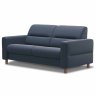 Stressless Fiona 2.5 Seater Sofa With Upholstered Arms Batick Leather