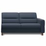 Stressless Fiona Modular 2.5 Seater Sofa With Upholstered Arm RHF Batick Leather
