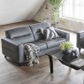 Stressless Fiona Modular 2 Seater  No Arms Batick Leather Lifestyle