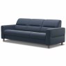 Stressless Fiona 3 Seater Sofa With Upholstered Arms Batick Leather