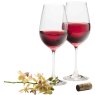 Galway Crystal Elegance Red Wine Glasses (Set of 2) Lifestyle