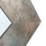 Mindy Brownes Zuri Mirror Rectangular Brown & Blue Close Up