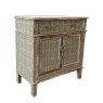 Mindy Brownes Amira 2 Door Sideboard Patterned Green ANgled