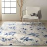 Calvin Klein River Flow 03 Runner Rug 69cm x 221cm Beige & Navy Lifestyle
