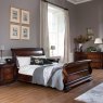 Normandie Bedroom Chair With Beige Seat Pad Lifestyle