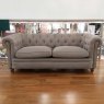 Alexander & James Abraham Junior 3 Seater Sofa Fabric B Taupe