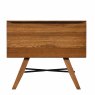 Roxy 1 Drawer Bedside Locker Rustic Oak