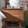 Roxy 1 Drawer Bedside Locker Rustic Oak Lifestyle