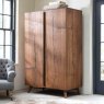 Roxy Double Warbrobe Rustic Oak Lifestyle