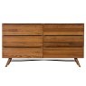 Roxy 3 + 3 Drawer Chest of Drawers Rustic Oak