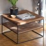 Neo Square Side/Lamp Table Oak Lifestyle