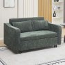 Jerpoint 2 Seater Sofa Bed Fabric Winter Moss Side View