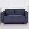 Jerpoint 2 Seater Sofa Bed Fabric Denim Blue
