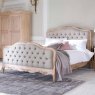 Lottie Double (135cm) Bedstead Mindi Wood & Fabric GreyLifestyle