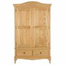 Lottie Double Wardrobe With 2 Drawers Mindi Wood