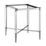 Marissa Square Side/Lamp Table Silver