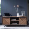 Hudson TV/Entertainment Unit Natural Oak Lifestyle