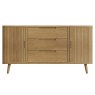 Tambour 2 Door + 3 Drawer Sideboard