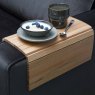 Extra Large Flexible Sofa Armrest Tray Oak Lifestyle