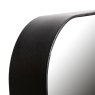 Doutzen Medium Wall Rectangular Mirror Metal Black Edge Close Up