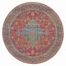 Ankara Global ANR01 Circle Rug 183cm x 183cm Multicoloured cut out 
