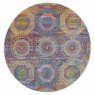 Ankara Global ANR05 Circle Rug 71cm x 244cm Multicoloured cut out 