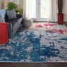 Ankara Global ANR10 Circle Rug 122cm x 122cm Multicoloured Lifestyle