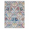 Ankara Global ANR06 Rug 61cm x 122cm Ivory & Blue Multicoloured cut out