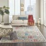 Ankara Global 12 Rug 160cm x 230cm Grey & Multicoloured Lifestyle