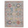 Ankara Global 12 Runner Rug 71cm x 244cm Grey & Multicoloured cut out
