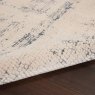 Rustic Textures 06 Circle Rug 239cm x 239cm Ivory & Blue