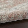 Rustic Textures 15 Circle Rug 160cm x 160cm Light Grey & Rust