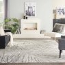 Rustic Textures 17 Runner Rug 66cm x 230cm Ivory & Grey Lifestyle